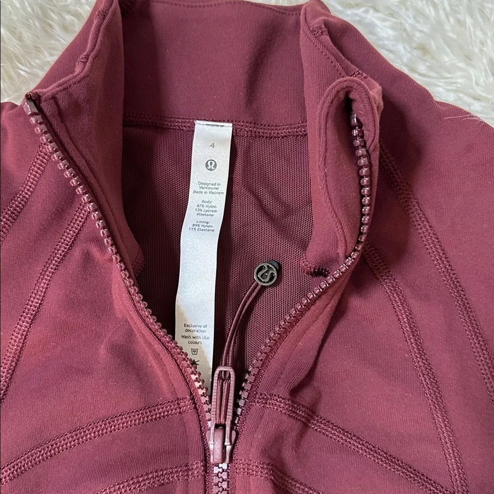 lululemon athletica Maroon Utility Jacket - Picture 5 of 7